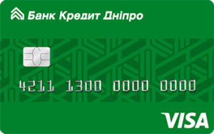 Банк Кредит Дніпро Дебетна