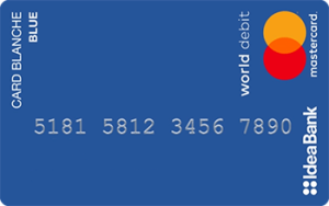 Ідея Банк Card Blanche Blue Ідея Банк Card Blanche Blue